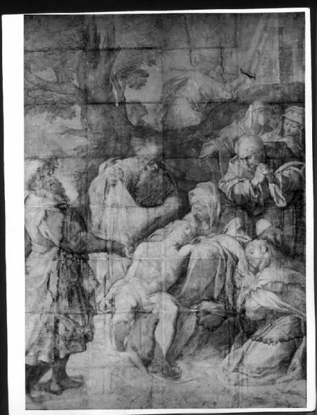 Deposizione di Cristo nel sepolcro con la Madonna, san Giovanni, Maria Maddalena - Pinacoteca Ambrosiana, Milano
